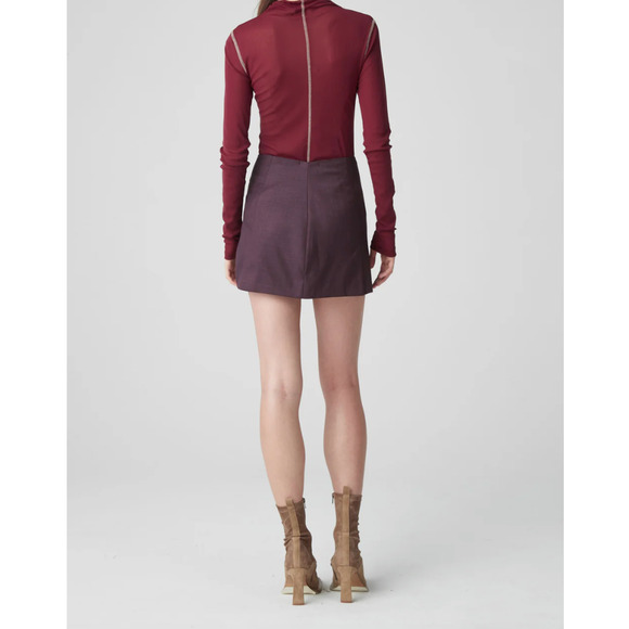 ATOIR X LARA WORTHINGTON 002 Top (Maroon) NWT sie M - Picture 2 of 5